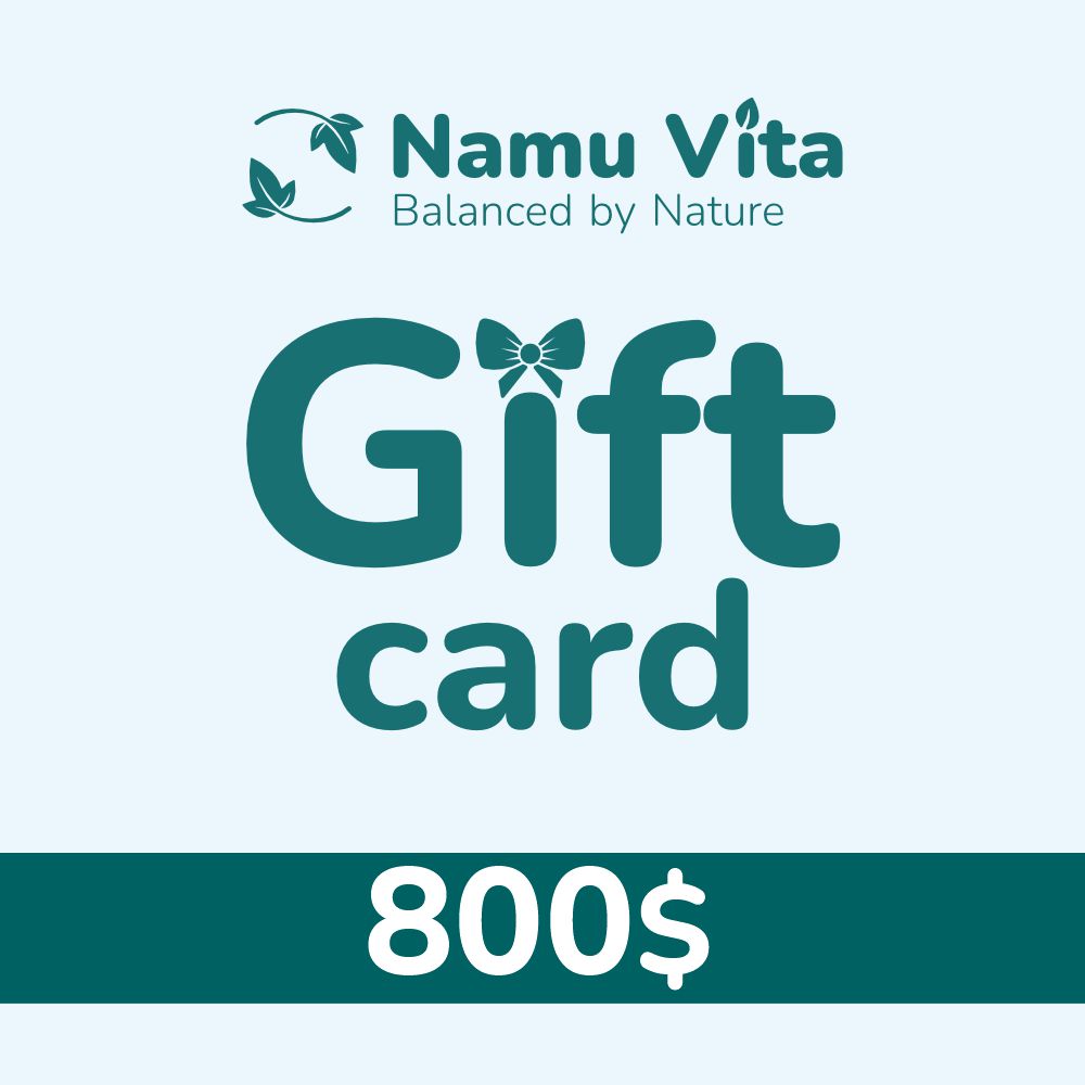 Подарочная карта Namu Vita на 800$