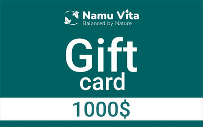 Namu Vita 1000$ Gift Card