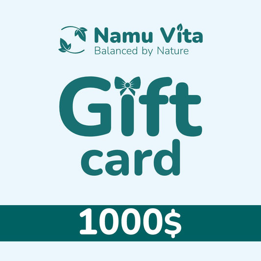 Namu Vita 1000$ Gift Card
